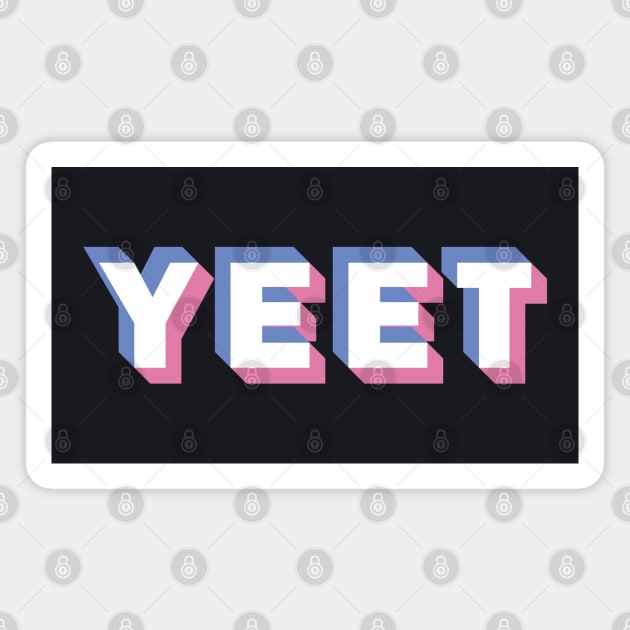 Yeet Meme Sport Lover Gift Magnet by MasliankaStepan